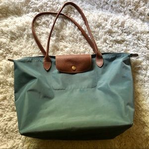 teal longchamp